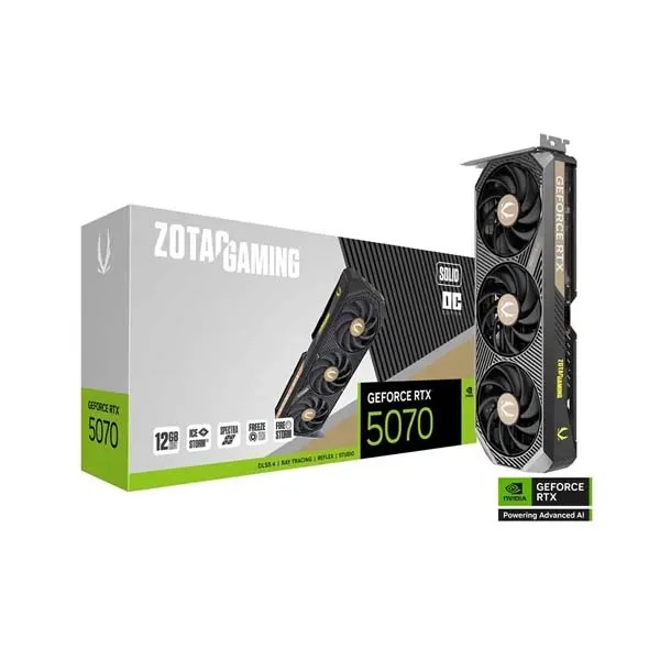Zotac RTX 5070 Solid OC 12GB GDDR7 Graphics Card