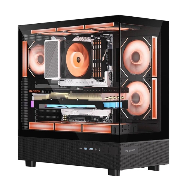 Ant Esports Crystal X6 Pro Mid Tower Cabinet