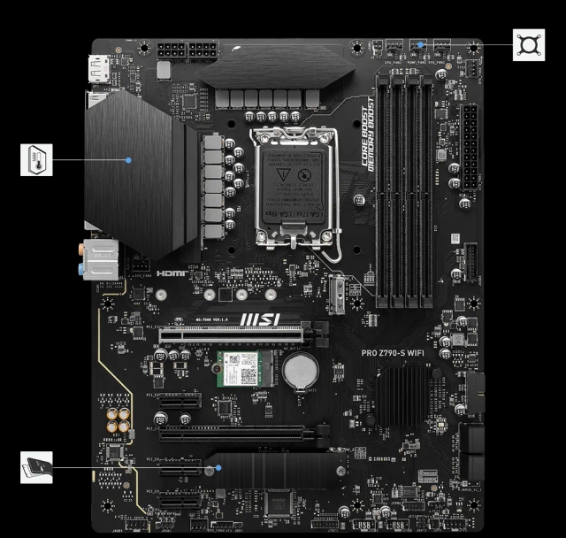 MSI Z790 S WiFi Motherboard
