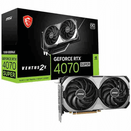 MSI GeForce RTX 4070 SUPER VENTUS 2X OC 12GB GDDR6X Gaming Graphics Card