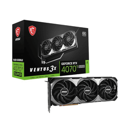 MSI GeForce RTX 4070 Ti SUPER VENTUS 3X OC 16GB GDDR6X Gaming Graphics Card