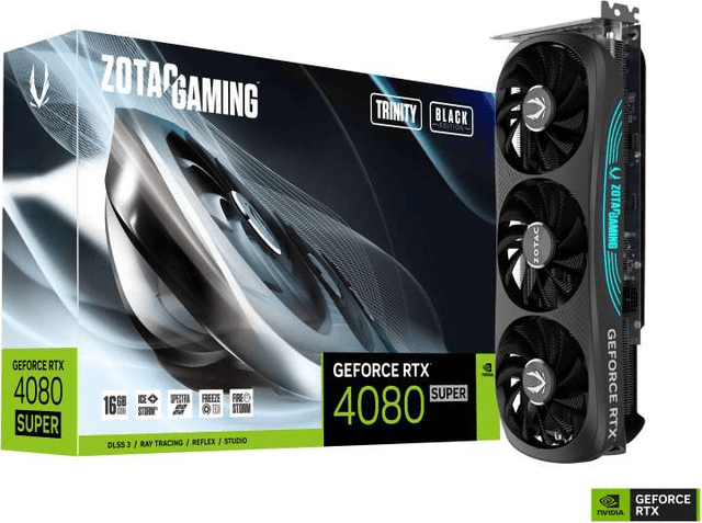 ZOTAC GAMING GeForce RTX 4080 SUPER Trinity 16GB GDDR6X Graphics Card